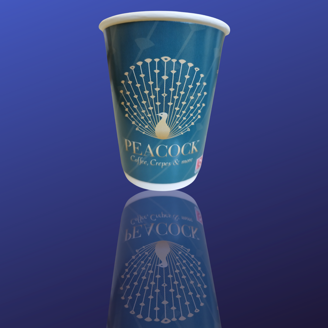 Τυπωμένα ποτήρια peacock